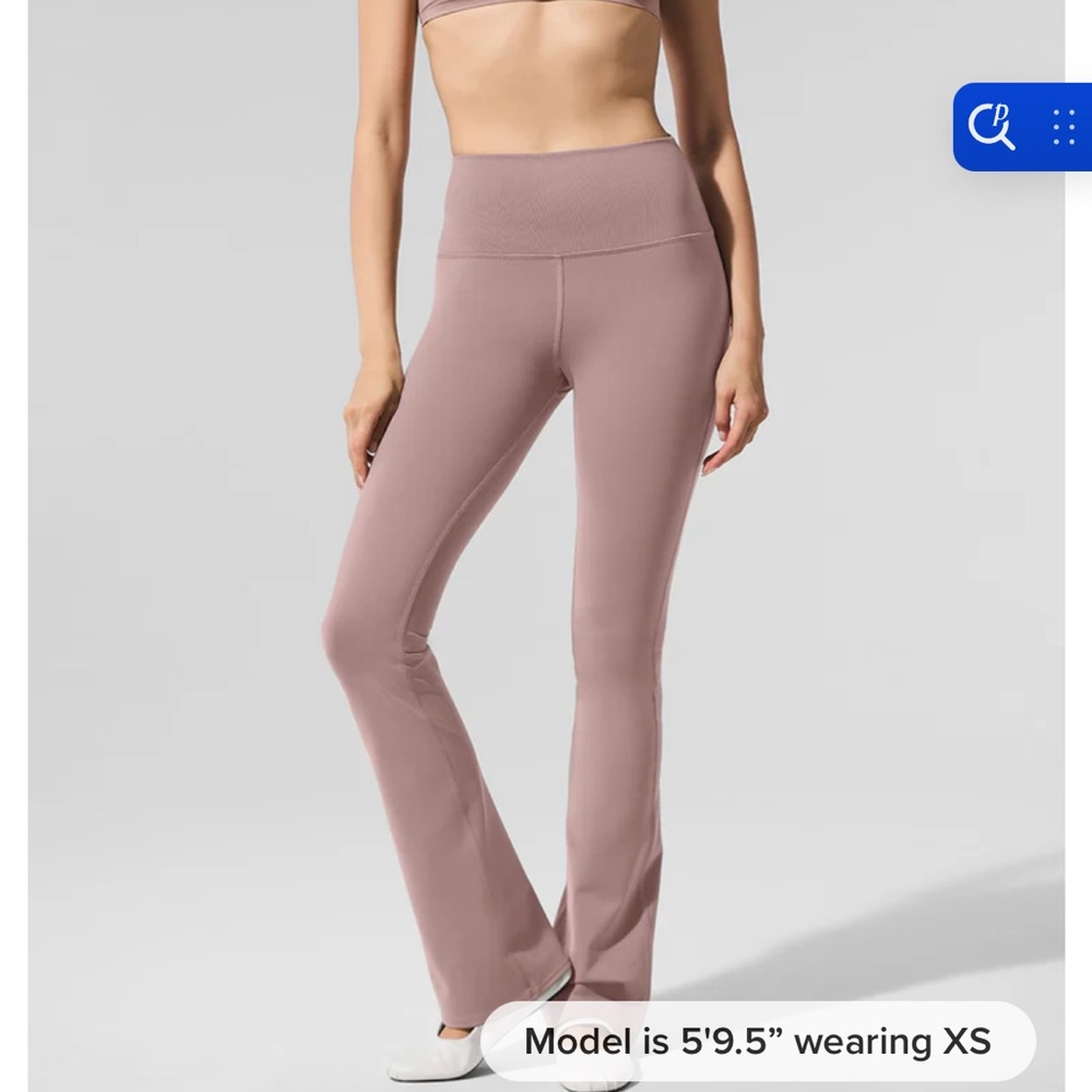 ALO Yoga High-Waisted Pink Leggings